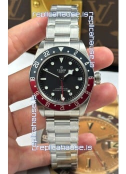 Tudor Black Bay Super Clone GMT Edition Black Dial Swiss Replica Watch 