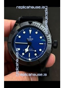 Tudor Super Clone Black Bay Ceramic Blue Dial Swiss Replica Watch 