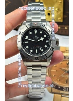 Tudor Black Bay Super Clone Steel Edition Black Dial Swiss Replica Watch 