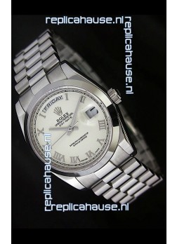 Rolex Day Date Swiss Replica Steel Watch