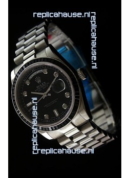 Rolex Day Date 2008 Swiss Replica Watch in Diamond Markers