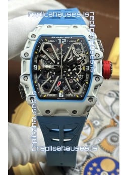 Richard Mille RM35-03 Rafael Nadal Edition White Quartz TPT Super Clone Watch 