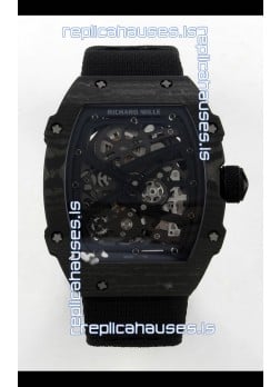 Richard Mille RM67-02 Black NTPT 37 Grams CRMA7 Clone Movement 