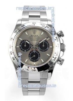 Rolex Daytona 126509 Silver Dial Stick Markers FREE SPRUNG MVMT Super Clone Watch 