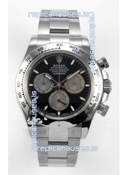 Rolex Daytona 126509 Black Dial Stick Markers FREE SPRUNG MVMT Super Clone Watch 