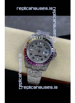 Rolex Submariner 116610 Iced Out Edition 10 Swiss Replica Watch 