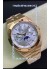 Vacheron Constantin Overseas Perpetual Calendar Ultra-Thin Steel Dial Rose Gold Casing Replica
